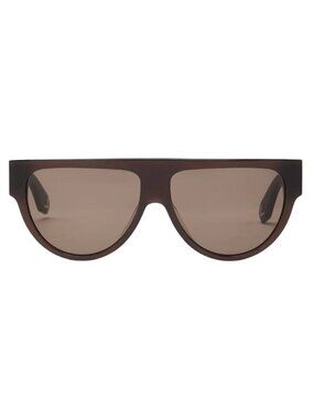 VARLEY Dalling Oversized Sunglasses Brown NEW $198